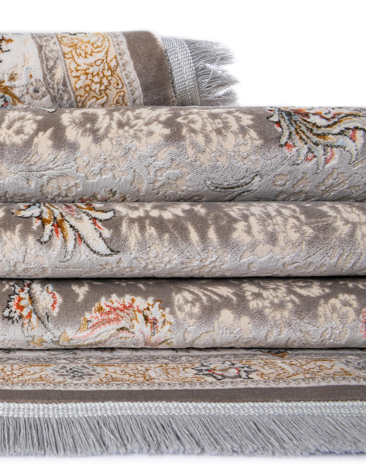 Alexandria Collection Area Rug - Cairo Rectangle Gray  lifestyle 21