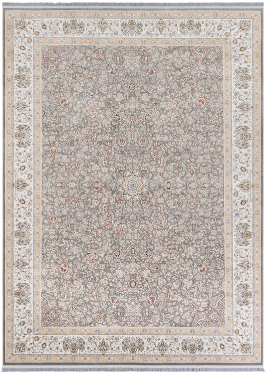 Alexandria Collection Area Rug - Cairo Rectangle Gray Main