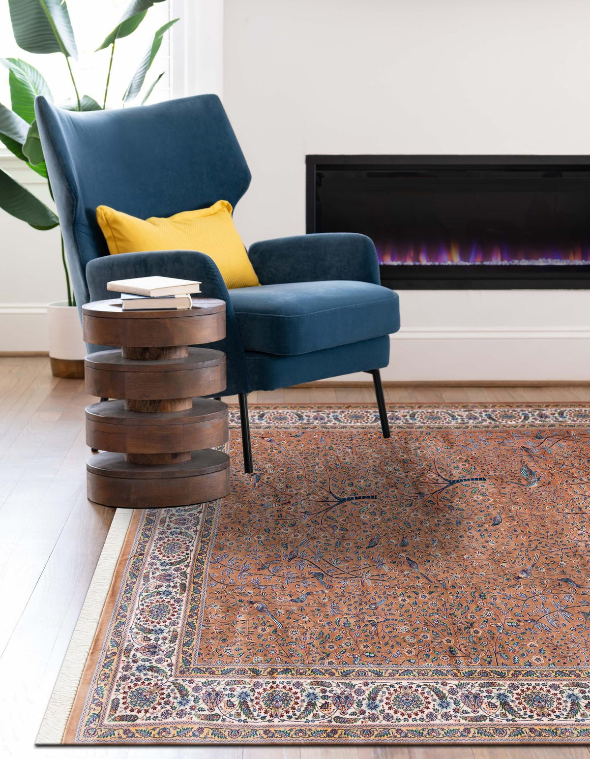 Calliope Collection Area Rug - Athenia Rectangle Beige  lifestyle 10
