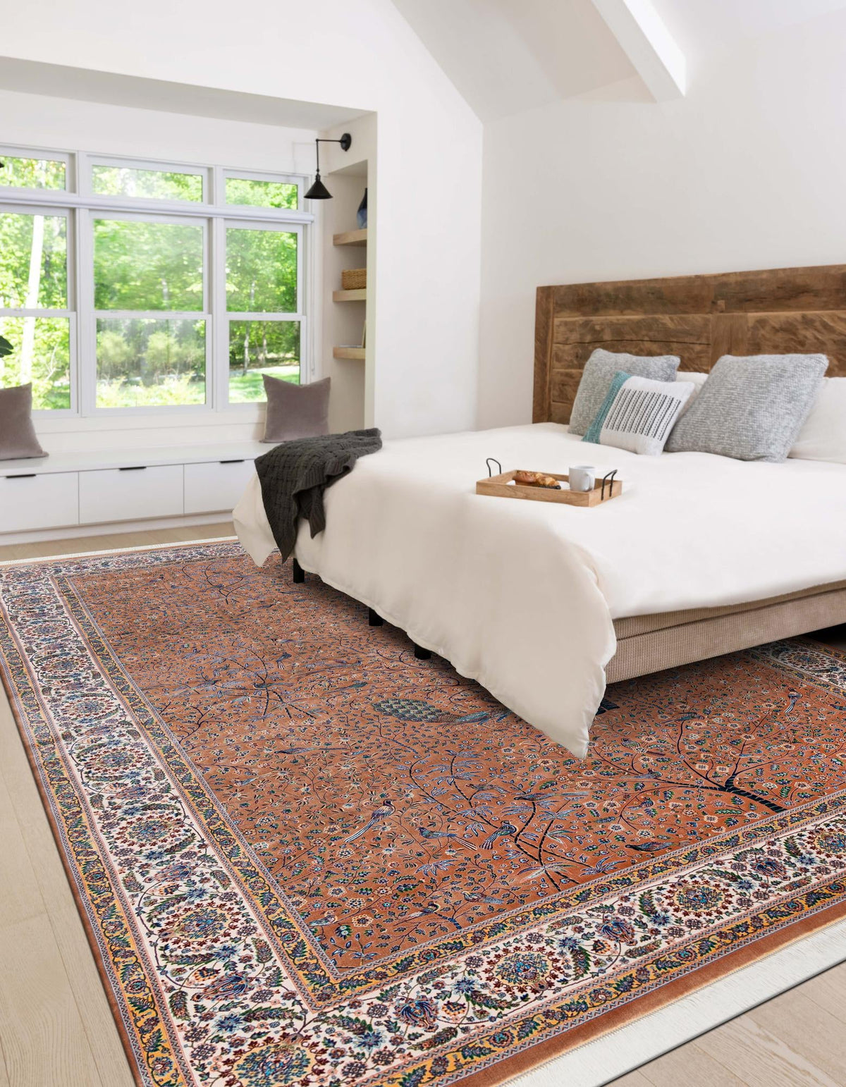 Calliope Collection Area Rug - Athenia Rectangle Beige  lifestyle 11