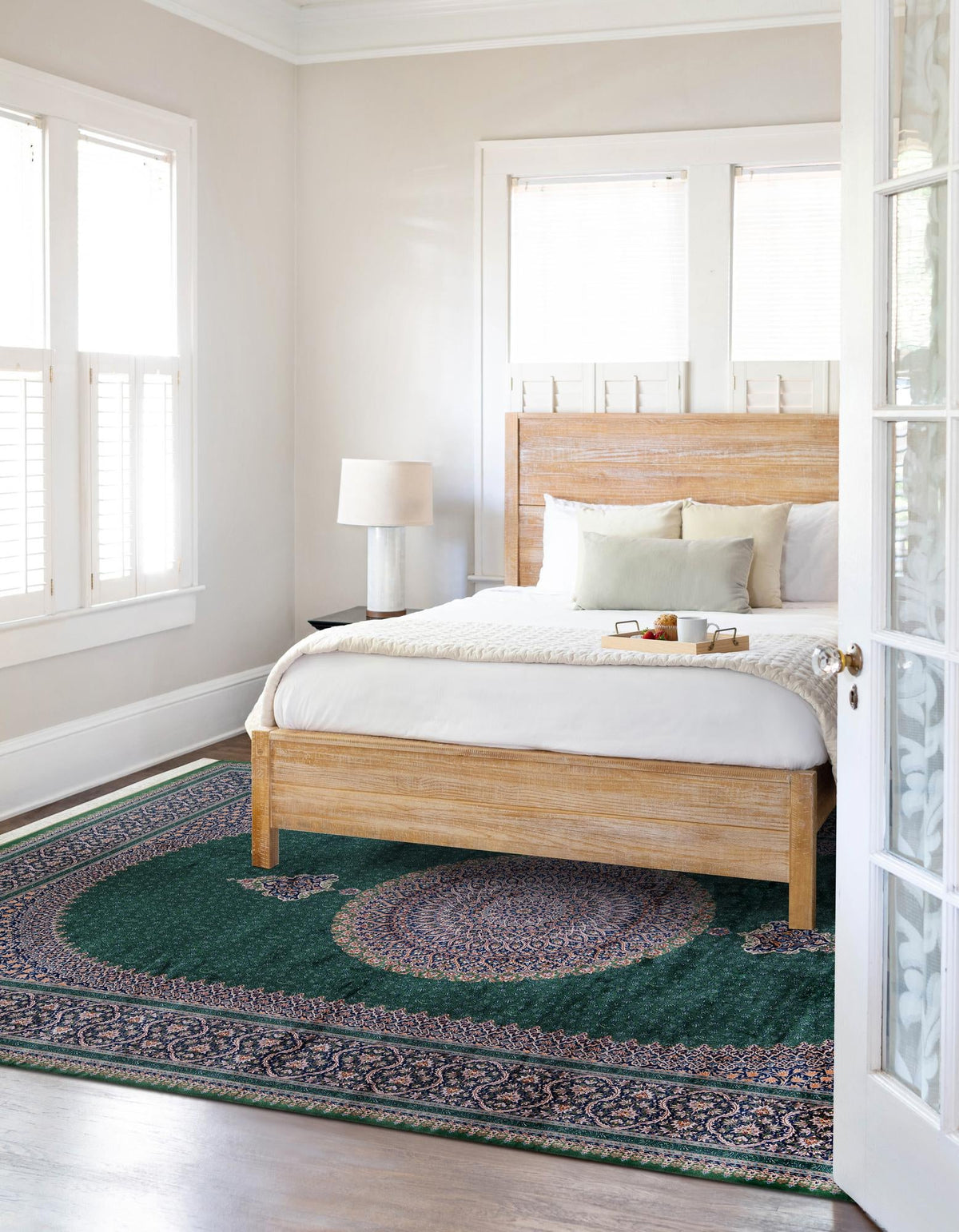 Calliope Collection Area Rug -  Delphi Rectangle Green  lifestyle 14