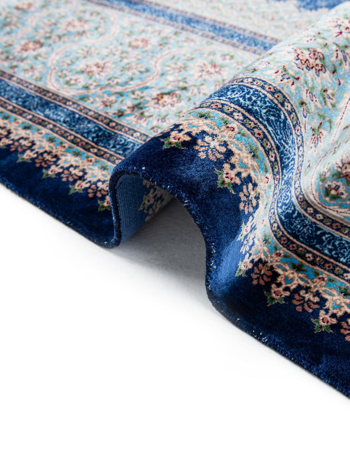 Calliope Collection Area Rug -  Delphi Rectangle Blue  lifestyle 33