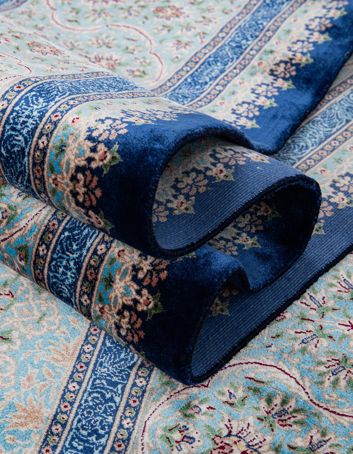 Calliope Collection Area Rug -  Delphi Rectangle Blue  lifestyle 39