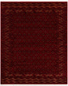 Sahara Collection Area Rug -  Marrakesh Rectangle Red Main