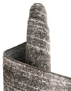 Dover Terrace Collection Area Rug -  Lagoon (Dark Gray) Square Dark Gray  lifestyle 18