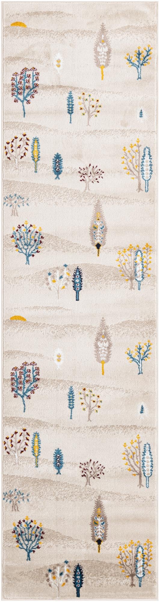 Coastal Haven Collection Area Rug -  Surfside Runner Ivory  lifestyle 44