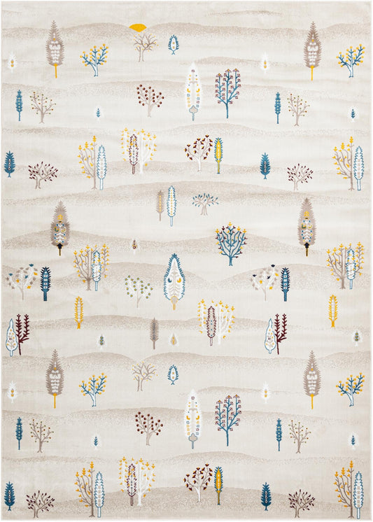 Coastal Haven Collection Area Rug -  Surfside Rectangle Ivory  lifestyle 2