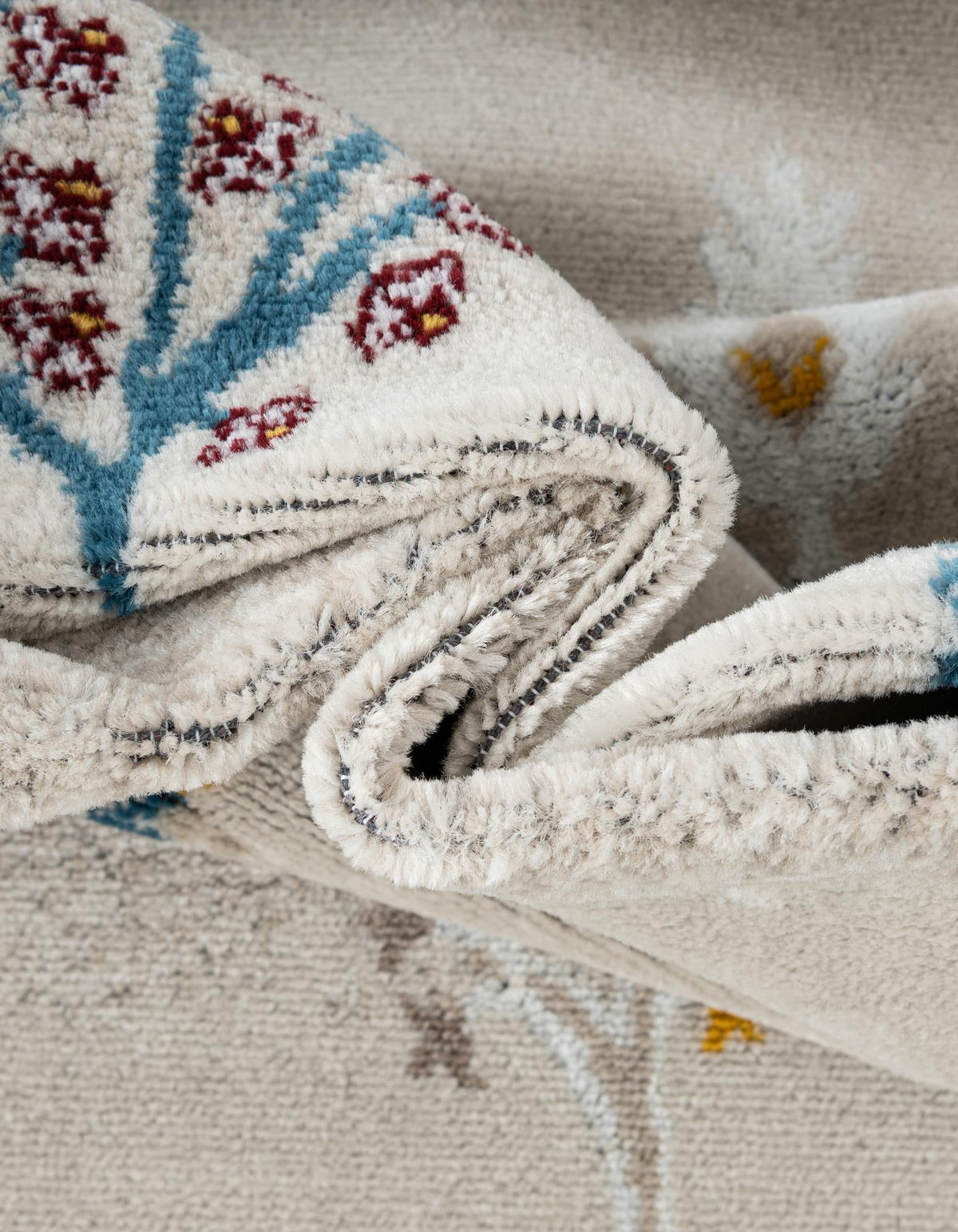 Coastal Haven Collection Area Rug -  Surfside Rectangle Ivory  lifestyle 22