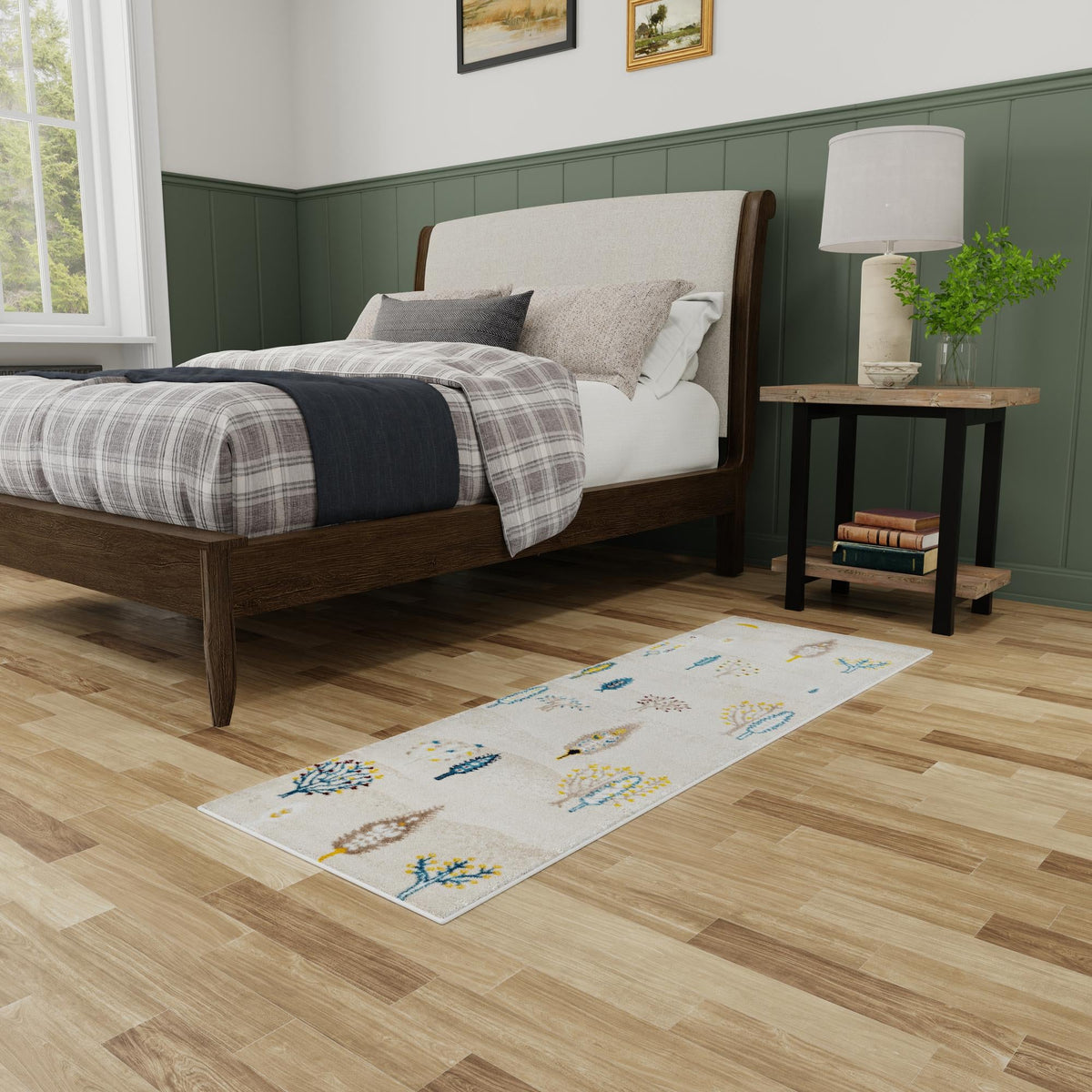 Coastal Haven Collection Area Rug -  Surfside Runner Ivory  lifestyle 84