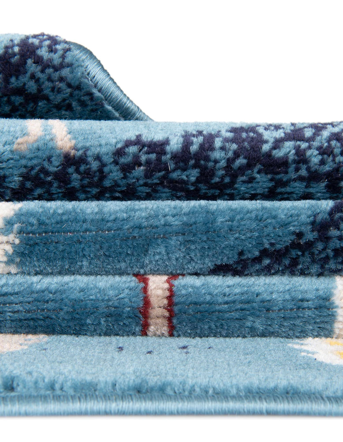 Coastal Haven Collection Area Rug -  Surfside Rectangle Blue  lifestyle 33