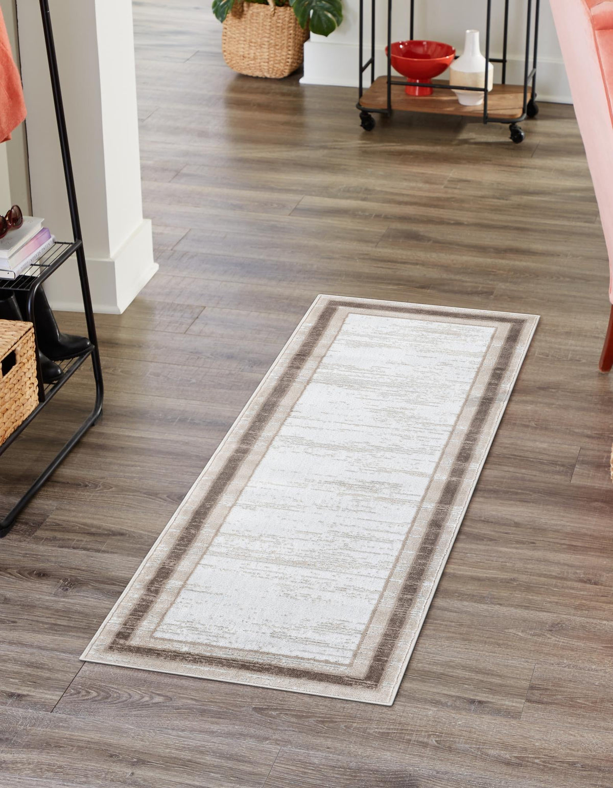Coastal Haven Collection Area Rug -  Mariner Runner Ivory  lifestyle 29