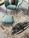 Coastal Haven Collection Area Rug -  Coastline Rectangle Beige  lifestyle 8
