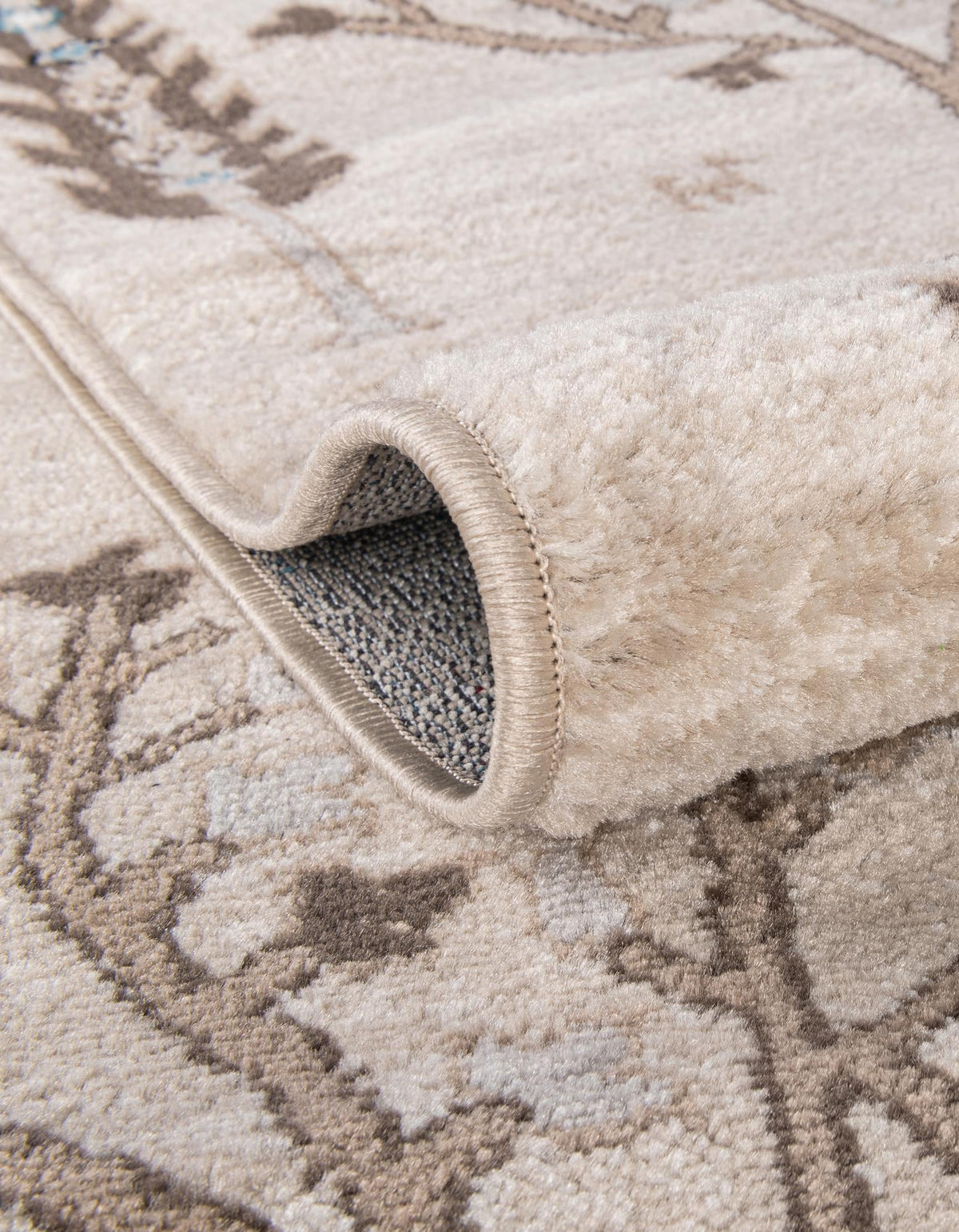 Coastal Haven Collection Area Rug -  Coastline Rectangle Beige  lifestyle 12