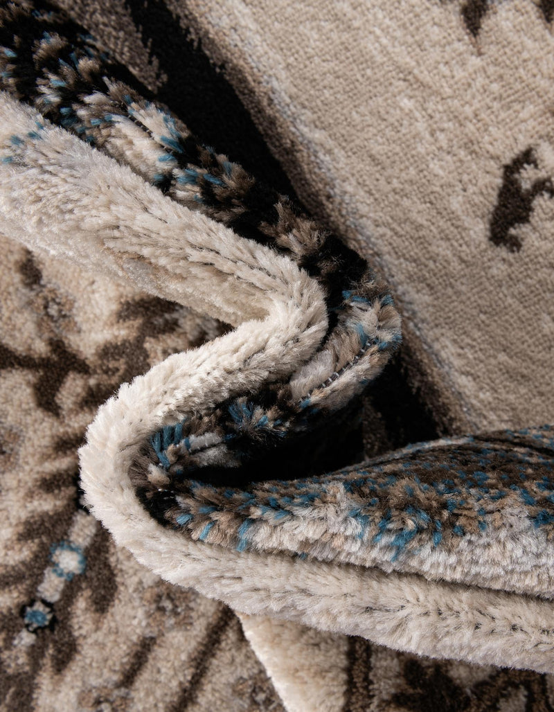 Coastal Haven Collection Area Rug -  Coastline Rectangle Beige  lifestyle 14
