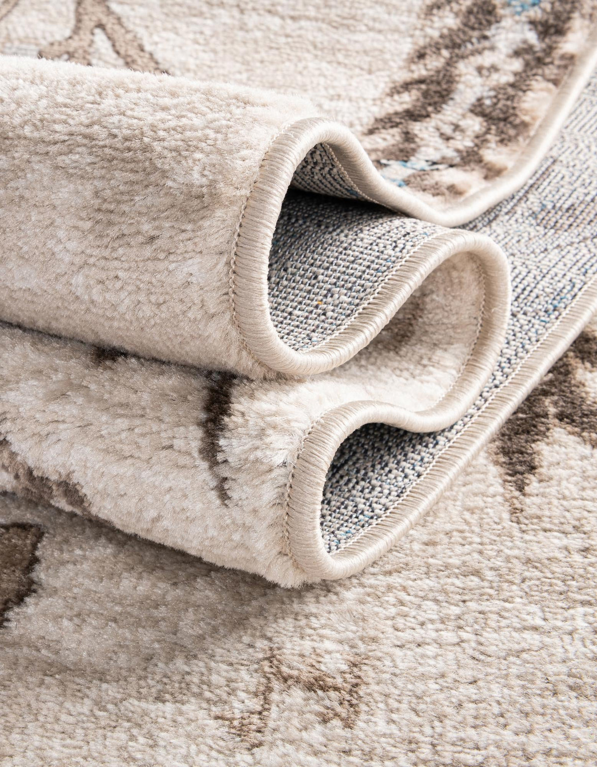 Coastal Haven Collection Area Rug -  Coastline Rectangle Beige  lifestyle 19
