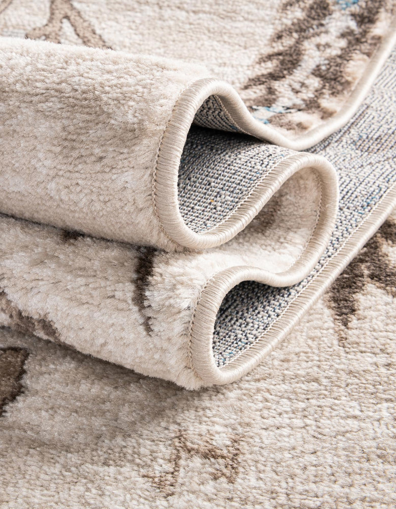 Coastal Haven Collection Area Rug -  Coastline Rectangle Beige  lifestyle 19