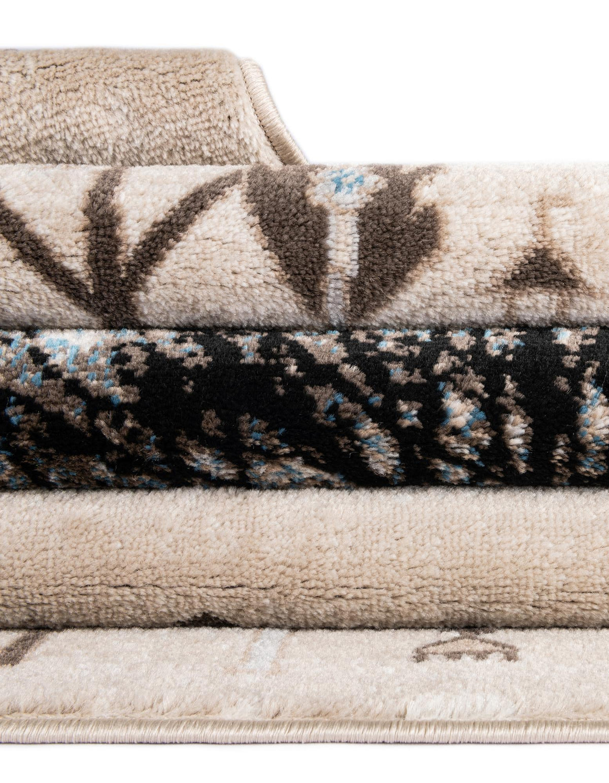 Coastal Haven Collection Area Rug -  Coastline Rectangle Beige  lifestyle 20