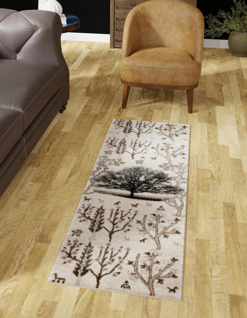 Coastal Haven Collection Area Rug -  Coastline Runner Beige  lifestyle 25
