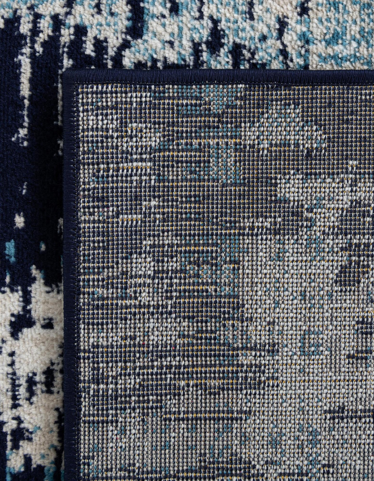 Coastal Haven Collection Area Rug -  Pelican Rectangle Navy Blue  lifestyle 18
