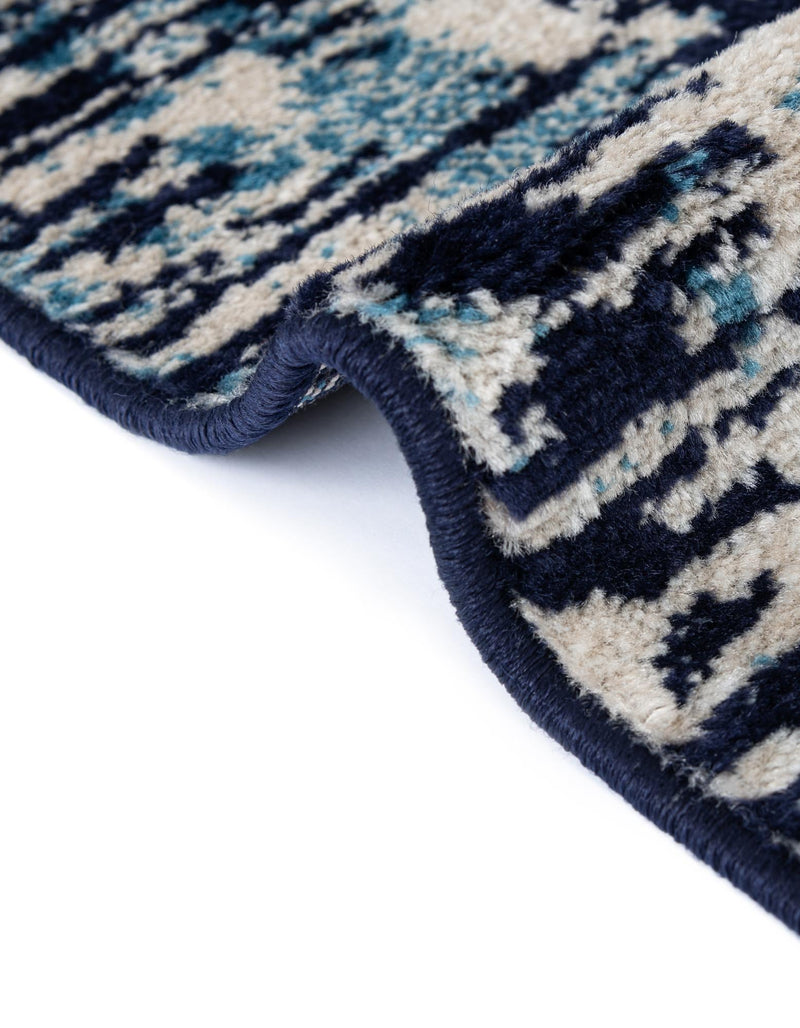 Coastal Haven Collection Area Rug -  Pelican Rectangle Navy Blue  lifestyle 20