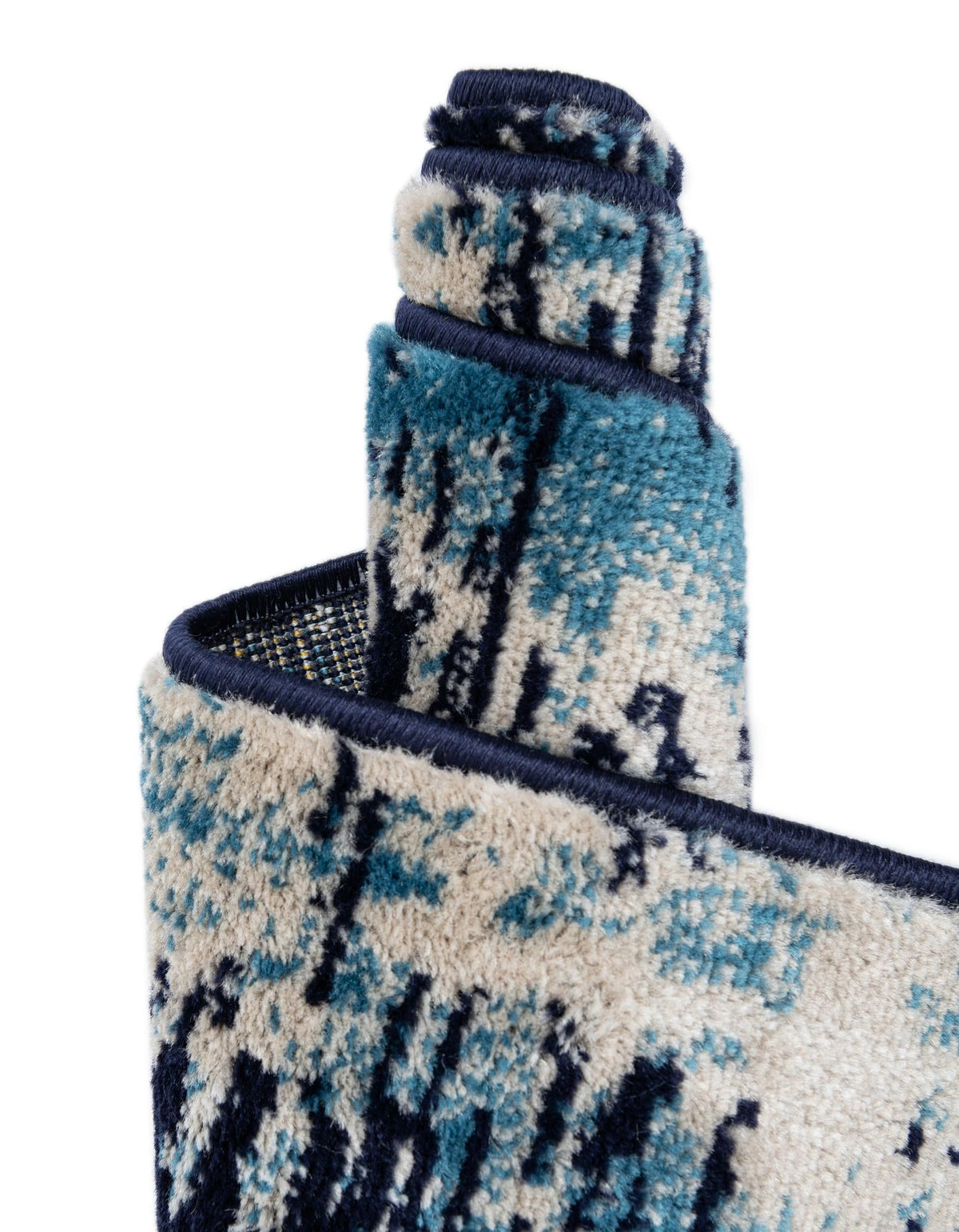 Coastal Haven Collection Area Rug -  Pelican Rectangle Navy Blue  lifestyle 22