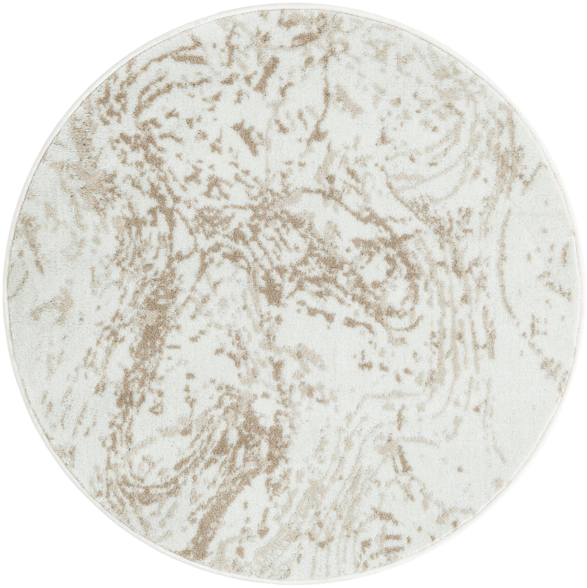 Coastal Haven Collection Area Rug -  Nautilus Round Ivory  lifestyle 16