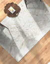 Coastal Haven Collection Area Rug -  Nautilus Rectangle Ivory  lifestyle 4