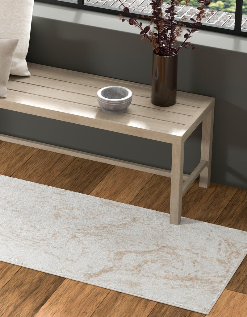 Coastal Haven Collection Area Rug -  Nautilus Runner Ivory  lifestyle 24