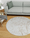 Coastal Haven Collection Area Rug -  Nautilus Round Ivory  lifestyle 19