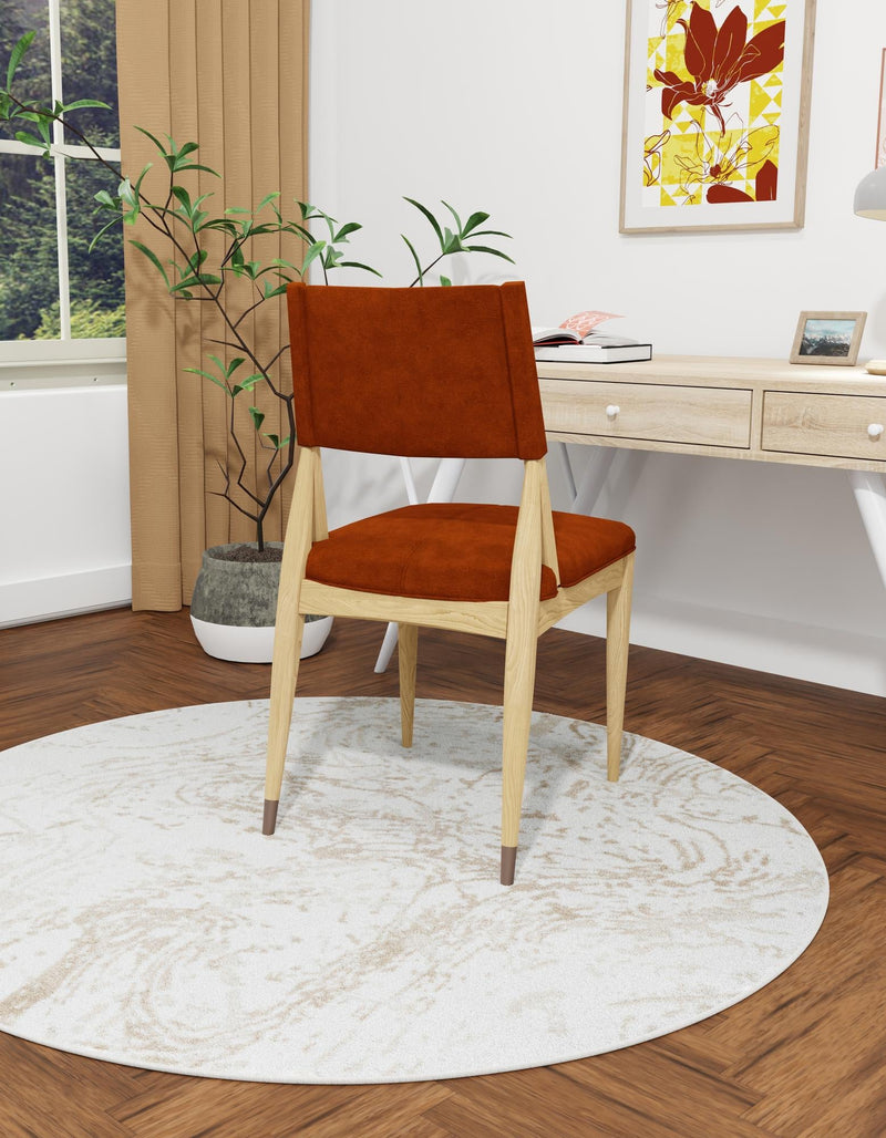 Coastal Haven Collection Area Rug -  Nautilus Round Ivory  lifestyle 35