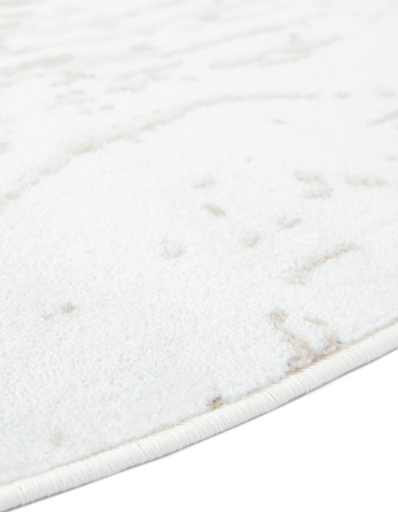 Coastal Haven Collection Area Rug -  Nautilus Round Ivory  lifestyle 48