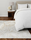 Coastal Haven Collection Area Rug -  Nautilus Square Ivory  lifestyle 28