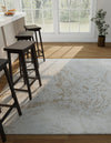 Coastal Haven Collection Area Rug -  Nautilus Square Ivory  lifestyle 30