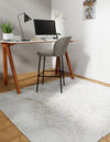 Coastal Haven Collection Area Rug -  Nautilus Square Ivory  lifestyle 36