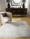 Coastal Haven Collection Area Rug -  Nautilus Square Ivory  lifestyle 38