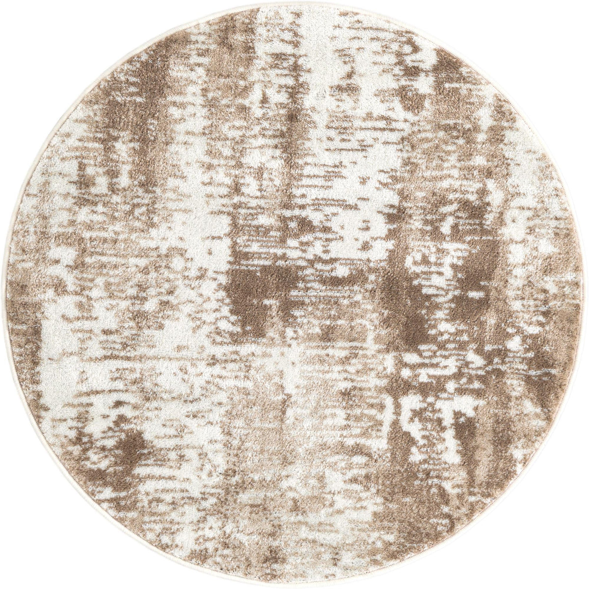 Coastal Haven Collection Area Rug -  Pelican Round Ivory  lifestyle 96
