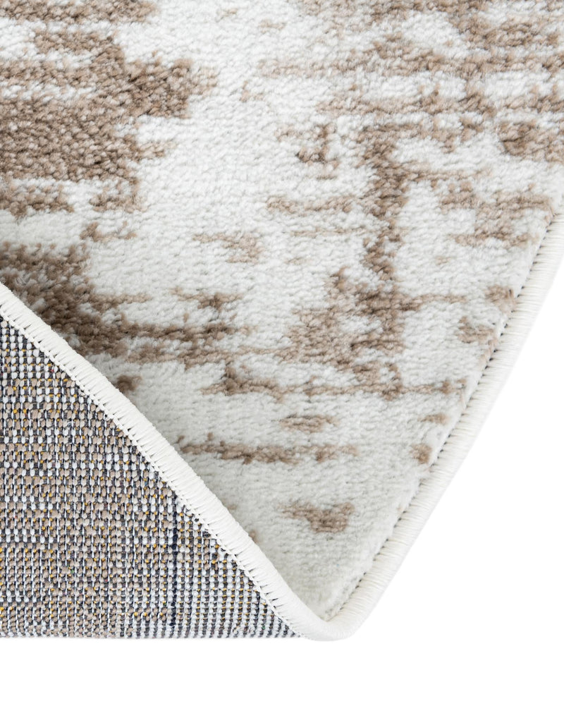 Coastal Haven Collection Area Rug -  Pelican Round Ivory  lifestyle 50