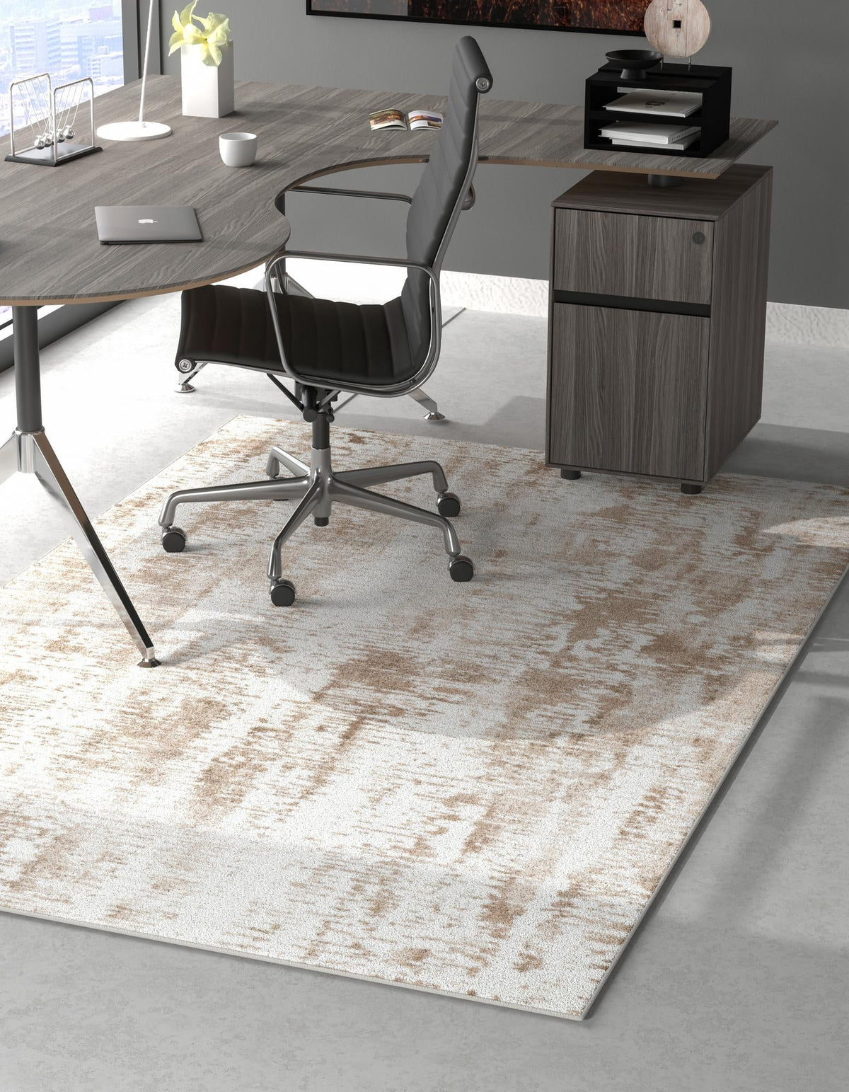 Coastal Haven Collection Area Rug -  Pelican Rectangle Ivory  lifestyle 3