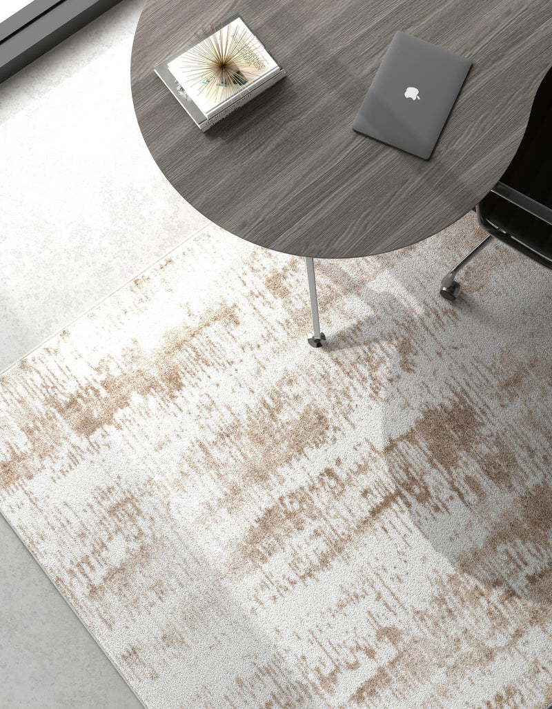 Coastal Haven Collection Area Rug -  Pelican Rectangle Ivory  lifestyle 7