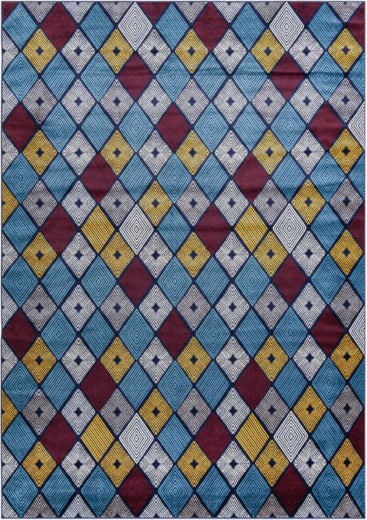 Coastal Haven Collection Area Rug -  Anchorage Rectangle Multi  lifestyle 2