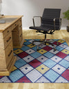 Coastal Haven Collection Area Rug -  Anchorage Rectangle Multi  lifestyle 13