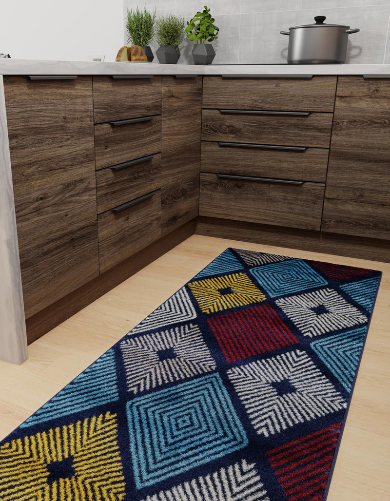 Coastal Haven Collection Area Rug -  Anchorage Runner Multi  lifestyle 67