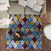 Coastal Haven Collection Area Rug -  Anchorage Square Multi  lifestyle 135