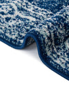 Dover Terrace Collection Area Rug - Marina (Navy Blue) Square Navy Blue  lifestyle 21
