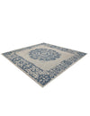 Patio Heritage Collection Area Rug - Savannah (Blue) Square Blue  lifestyle 19