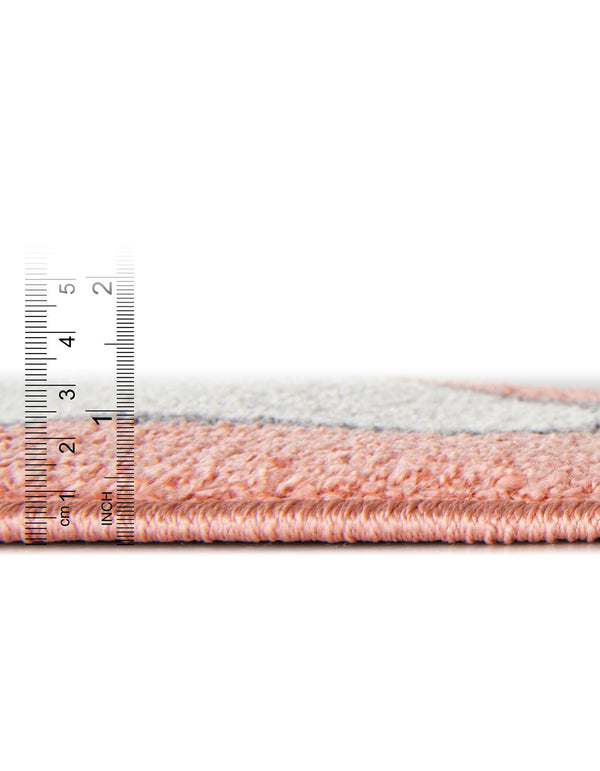 Playful Patterns Collection Area Rug -  Harmony Rectangle Red  lifestyle 8