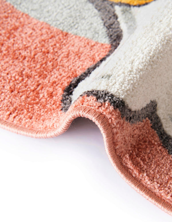 Playful Patterns Collection Area Rug -  Harmony Rectangle Red  lifestyle 13