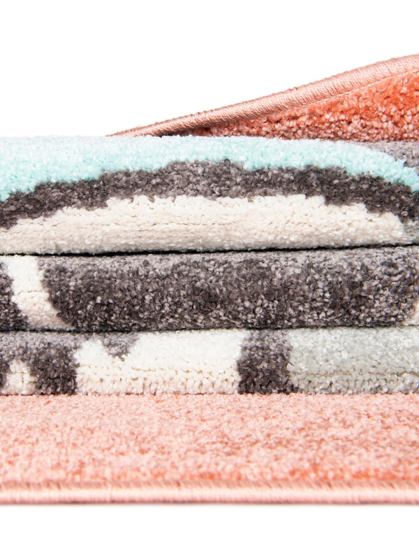 Playful Patterns Collection Area Rug -  Harmony Rectangle Red  lifestyle 17