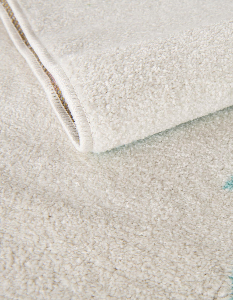 Playful Patterns Collection Area Rug -  Wonderland Rectangle Ivory  lifestyle 9