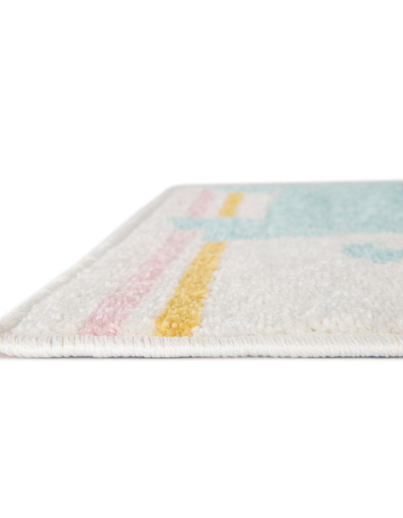 Playful Patterns Collection Area Rug -  Wonderland Rectangle Ivory  lifestyle 10